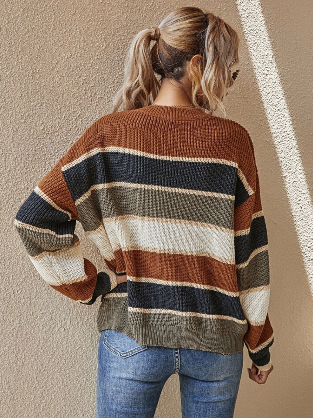 Florence Lane Maple Stripe Sweater