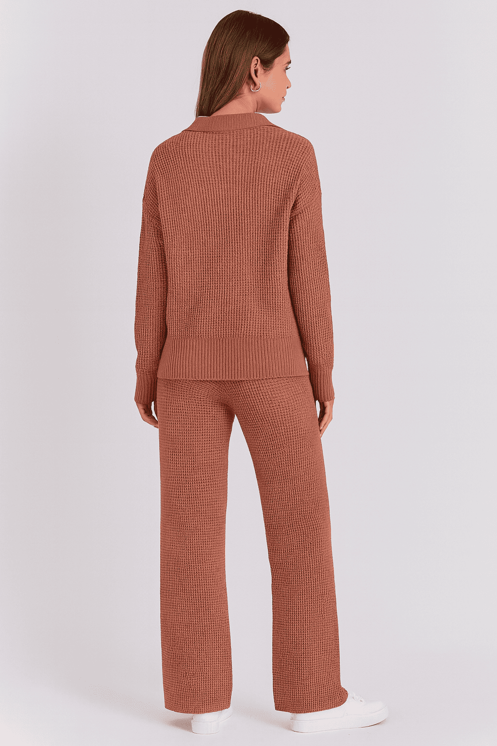 Waffle Knit Signature Lounge Set