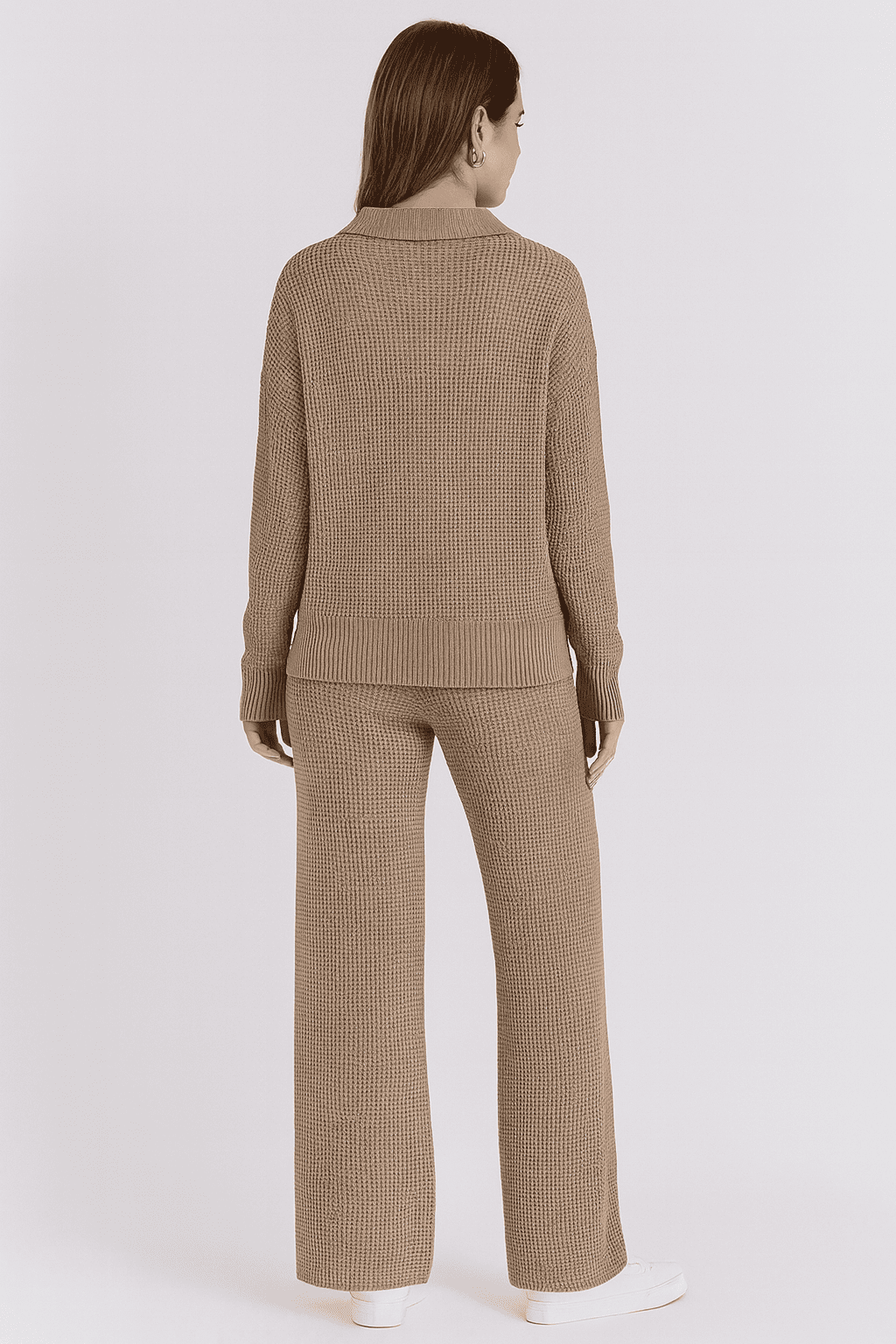 Waffle Knit Signature Lounge Set