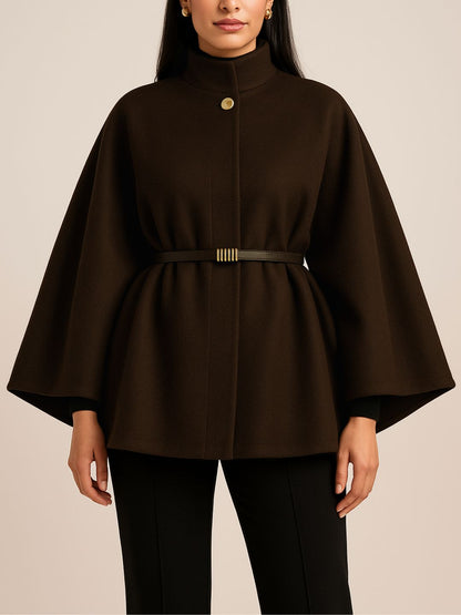 Palais Royale Belted Cape Coat