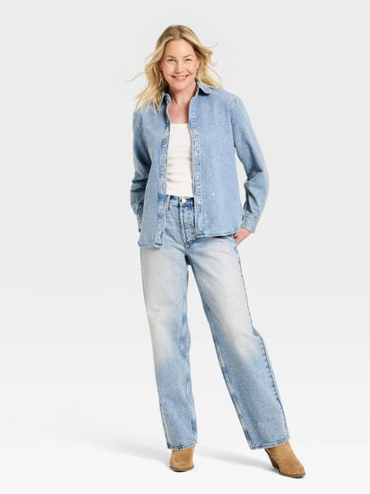 Starlight 90s Baggy Crystal Jeans