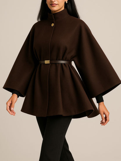 Palais Royale Belted Cape Coat