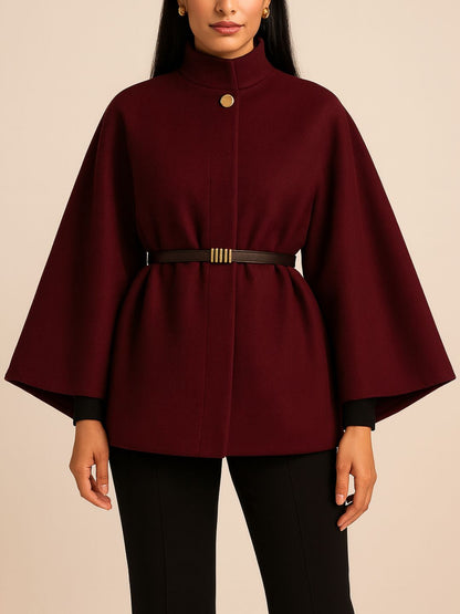 Palais Royale Belted Cape Coat
