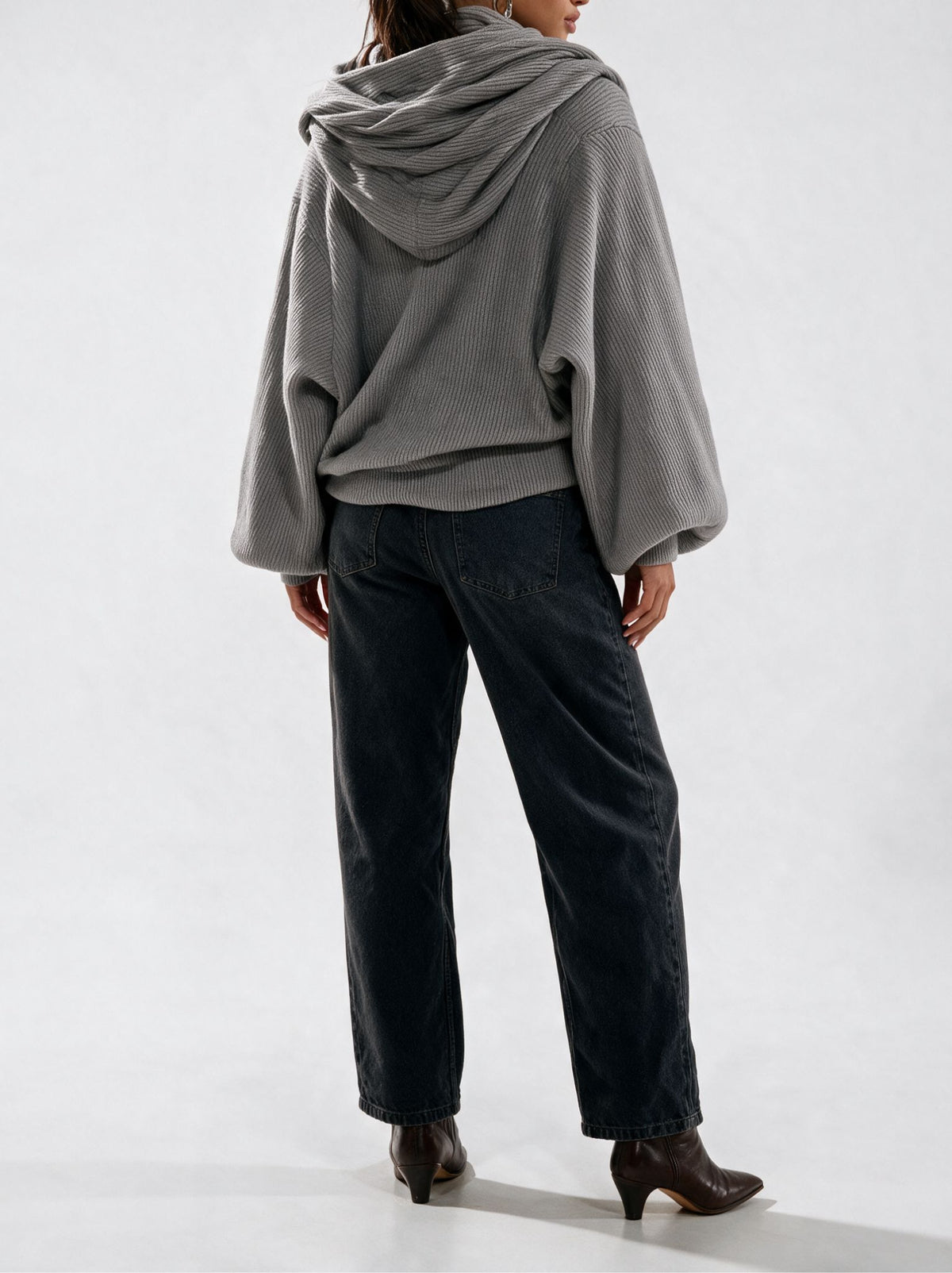 Elara Cross-Front Sweater