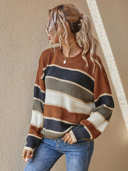 Florence Lane Maple Stripe Sweater