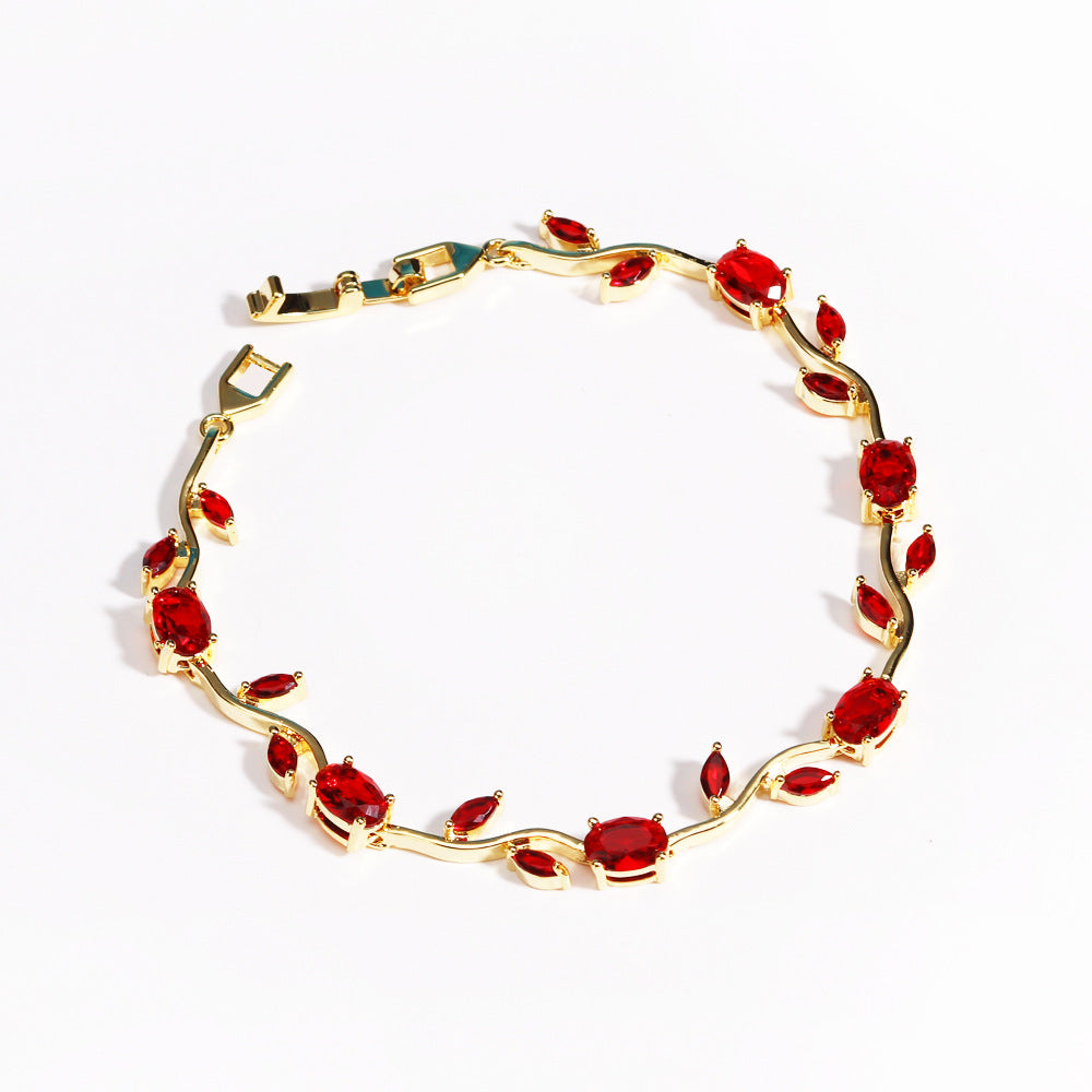 Dainty Rose Bracelet