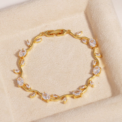 Dainty Rose Bracelet