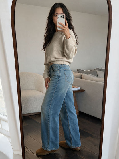 The Glacier Low-Rise Baggy Jean