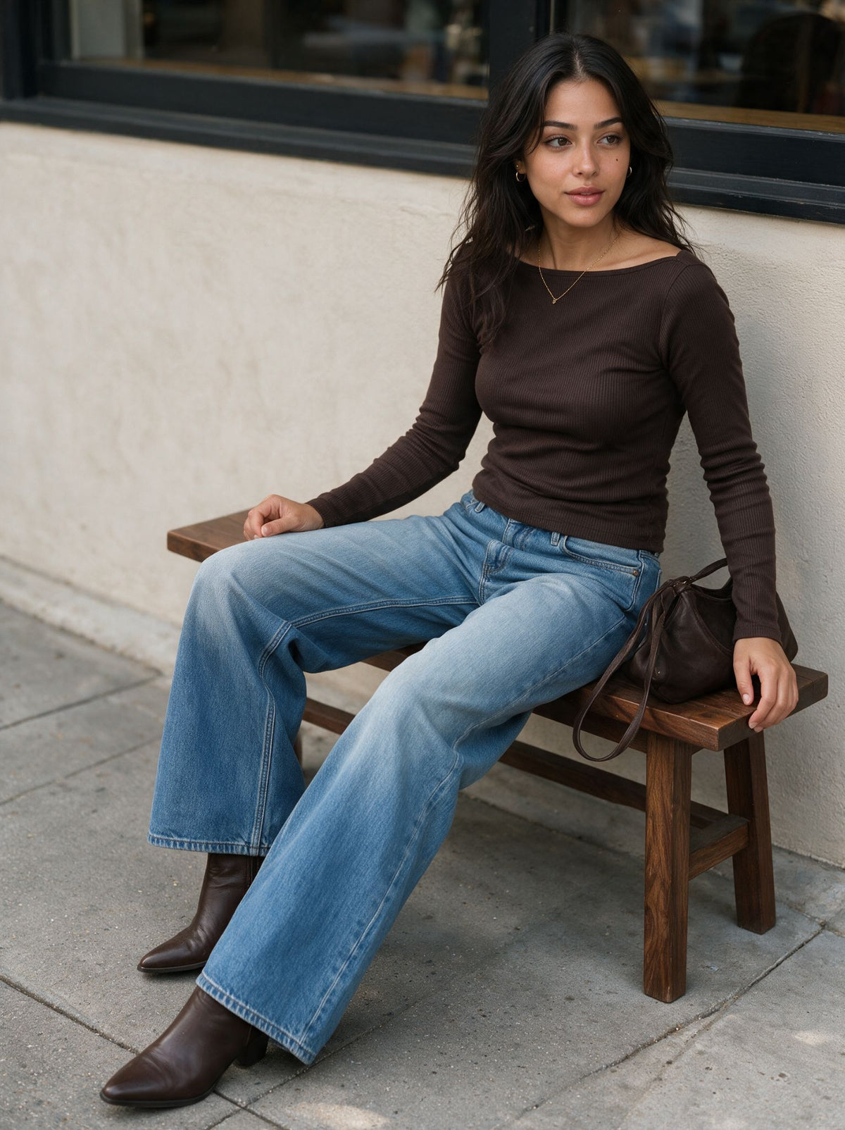 The Glacier Low-Rise Baggy Jean